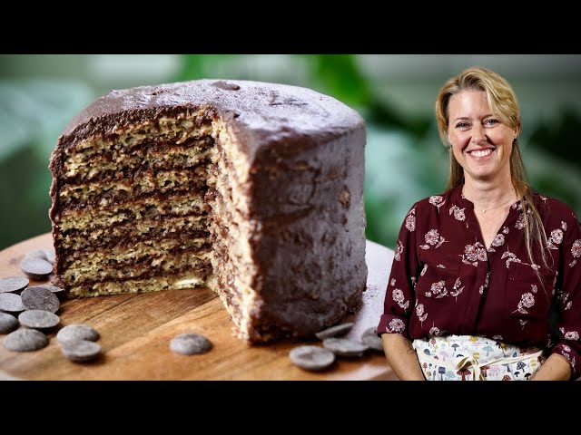 Vegan Chocolate Little Layer Cake ❤️ Indulgent & Easy To Make!