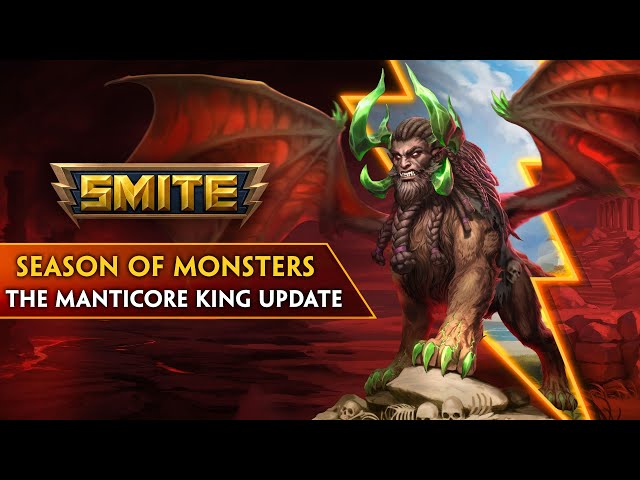 SMITE - Update Show: The Manticore King
