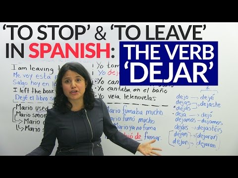 Spanish Verbs & Tenses