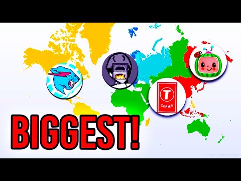 What Is The BIGGEST Channel In Each Country?