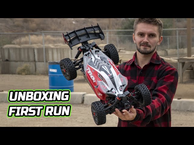 ARRMA Typhon 3S V3 Buggy Unboxing and First Run 2020 Edition