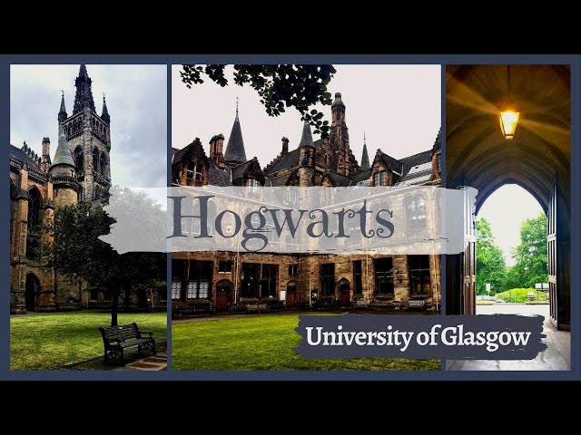 We are studying at Hogwarts! | University of Glasgow | East Quadrangle