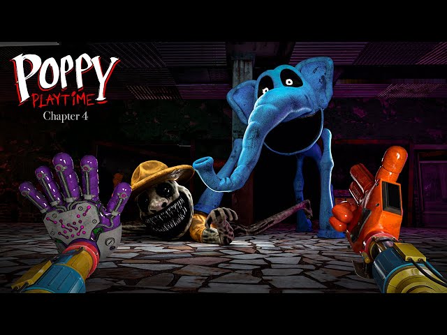 Poppy Playtime: Chapter 4 - ALL NEW BOSSES + SECRET ENDING (Gameplay #53)