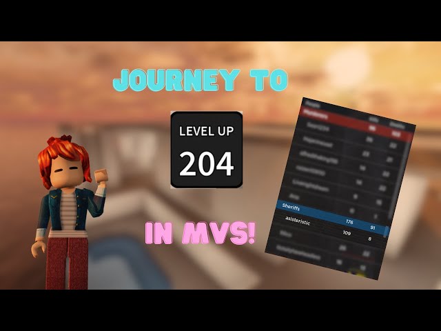 Levelling up to Reach Level 204! 😍 | Murderers Vs. Sheriffs | Gameplay #31