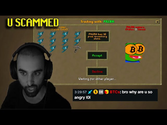 ODABLOCK LOSES HIS BANK ON STREAM THEN EXPOSES DEATHMATCHING PID HACK (OSRS)