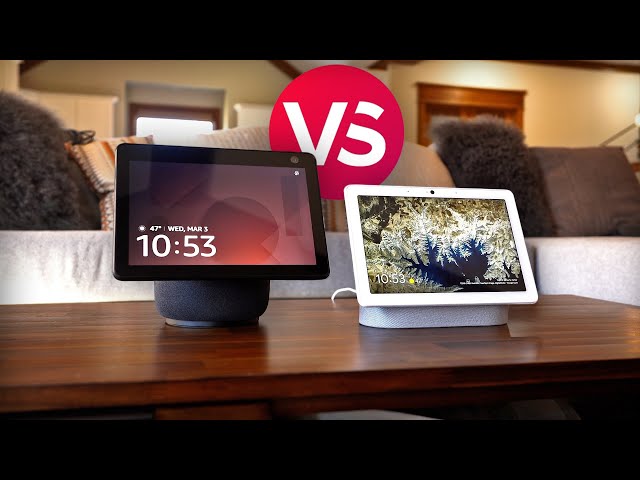 Echo Show 10 vs Nest Hub Max: Comparing the two biggest smart displays
