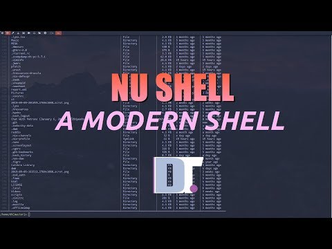 Nu Shell - A Modern Shell For Today's User