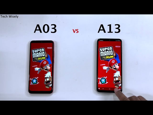 SAMSUNG A03 vs A13 - Speed Test