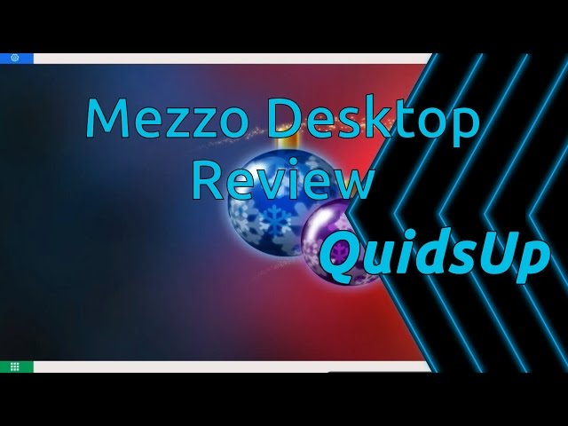 Desktop December - Mezzo Desktop from Symphony OS