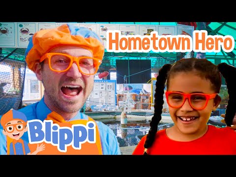 Blippi's Hometown Heroes | Blippi Toys | Educational Videos for Kids