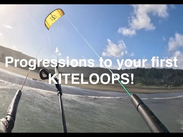 What steps should I learn first to get into kiteloops…