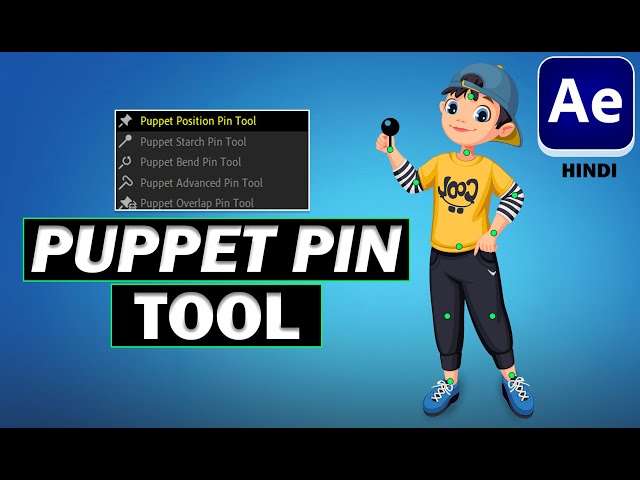 Magic of the PUPPET Pin Tool | 2024 Tutorial in Adobe After Effects - Day 18