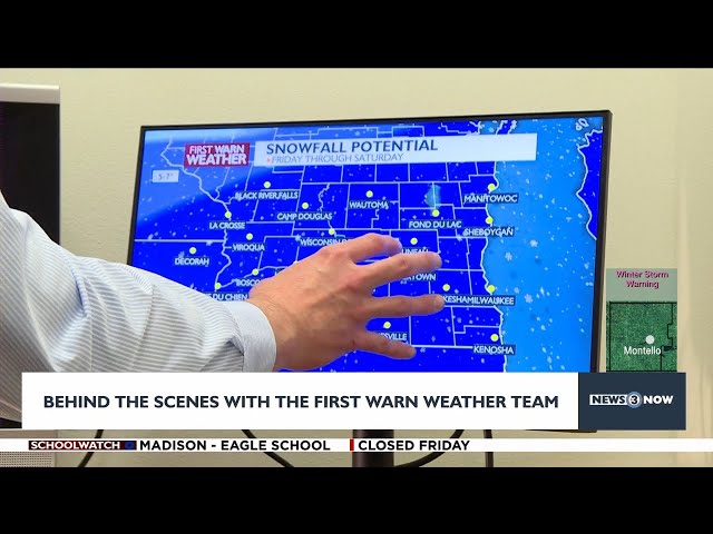 Behind the Scenes: How the First Warn Weather team puts together the forecast
