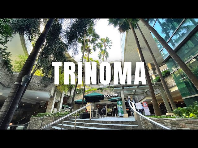 [4K] TRINOMA MALL Walking Tour | Quezon City Philippines