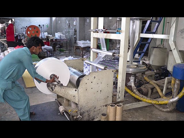 How Transparent Polythene Bags Are Made