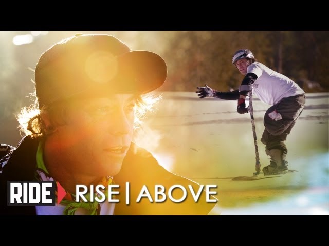 One Legged Skater & Snowboarder Hits Boxes On The Mountain (Part 2) - Rise Above