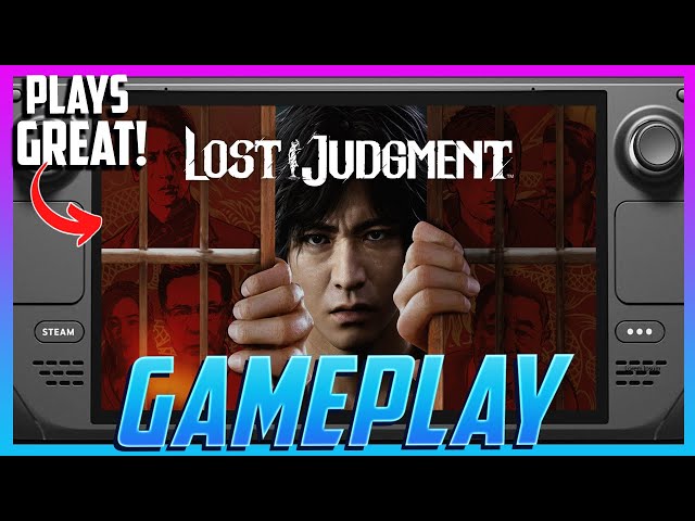 How To Play The Lost Judgment On Steam Deck- Amazon Luna