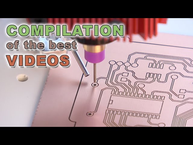 home made PCB prototyping - COMPILATION of the best VIDEOS