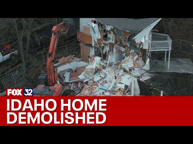 Moscow, Idaho murders: House where 4 students were killed being demolished