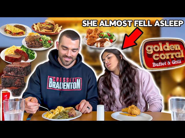 I took my wife to Golden Corral for Valentine's Day...
