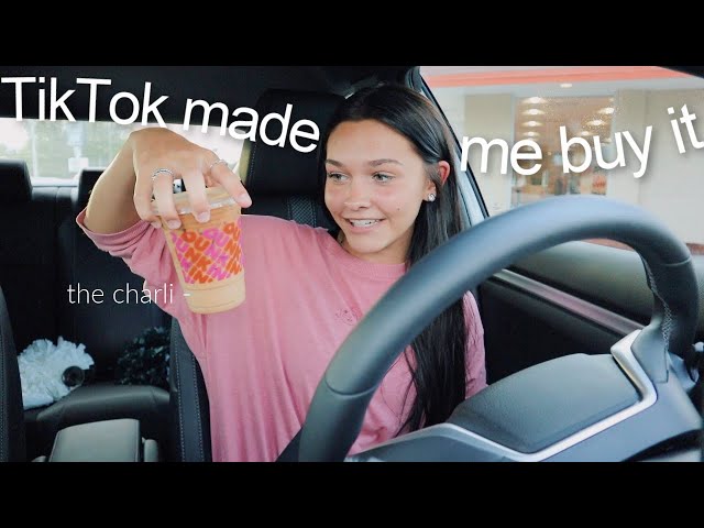 buying things I saw on TIKTOK *impulsive purchases*