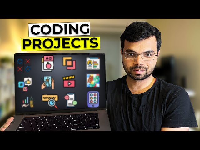 12 Coding Project Ideas in 12 Minutes (Beginner to Advanced)