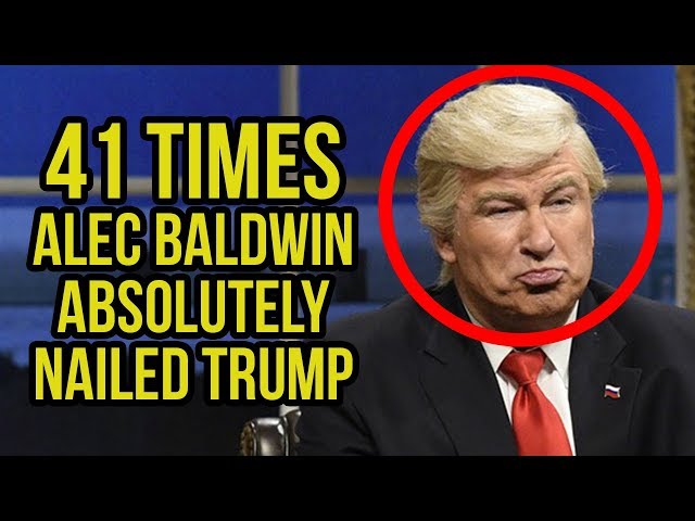 #TBT - 41 Times Alec Baldwin Absolutely Nailed Trump