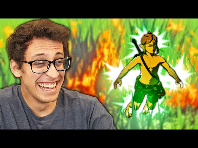 If my viewers make me laugh, Link EXPLODES