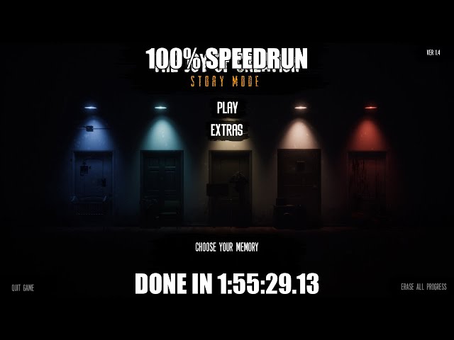 The Joy of Creation Story Mode 100% speedrun in 1:55:29.13 [Former World Record]