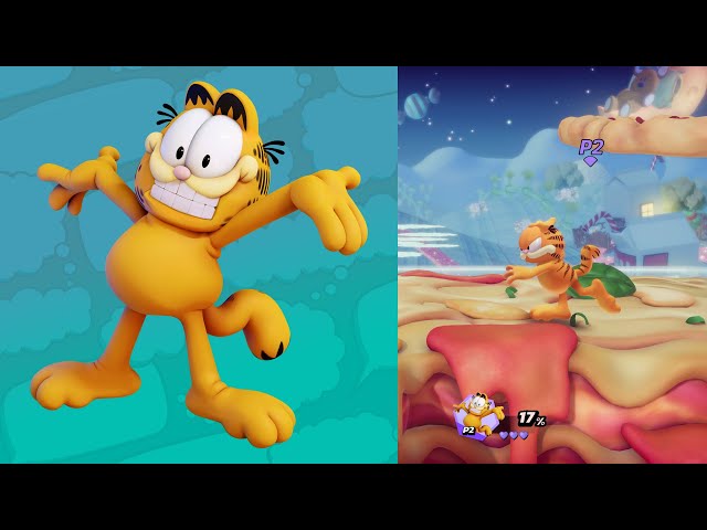 Garfield Showcase – Nickelodeon All-Star Brawl