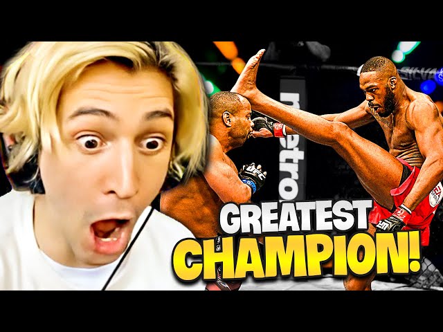 Jon Jones Is The Greatest Fighter of All Time | xQc Reacts