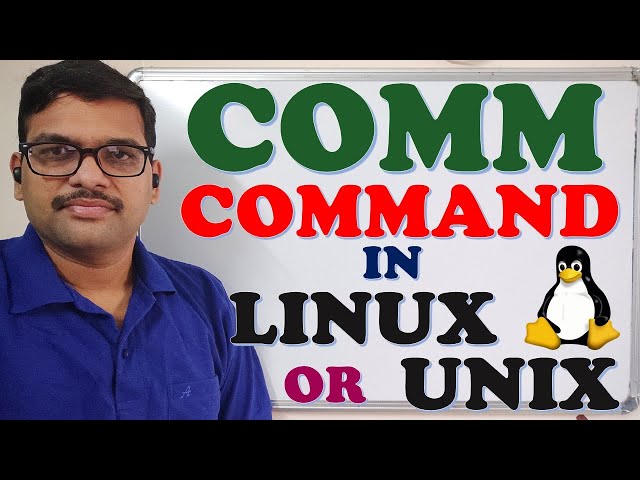 COMM COMMAND IN LINUX / UNIX || FILTERS IN UNIX || COMM IN LINUX || LINUX COMMANDS