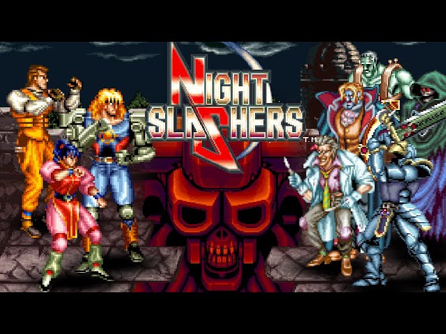 Night Slashers / ナイトスラッシャーズ (1993) Arcade - 2 Players [TAS]