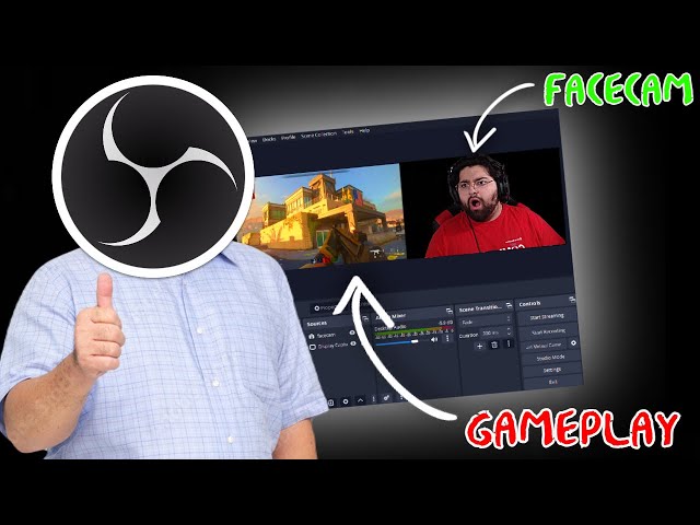 How to RECORD your FACECAM and GAMEPLAY SEPERATE in OBS Studio (2023 EDITION)