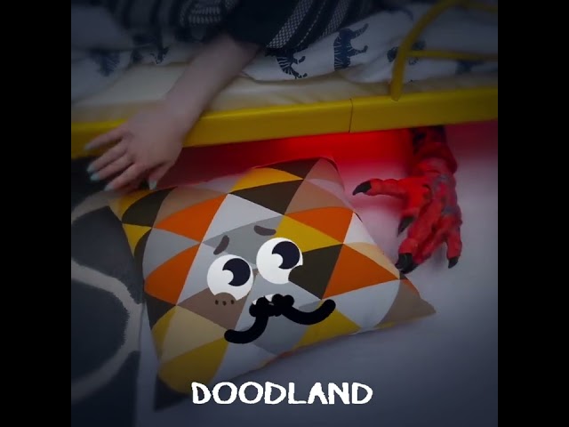 OMG! Monster Under A Bed! #shorts #doodland