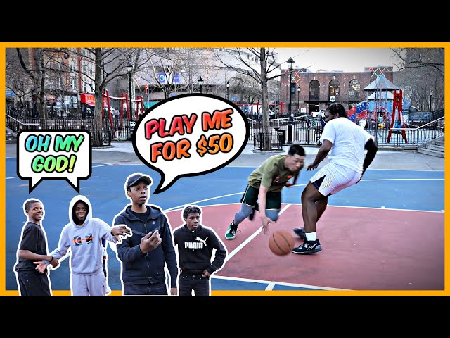 7 STRAIGHT Games of 1v1!! EMBARRASSING Random Hoopers in NYC GONE WRONG!!