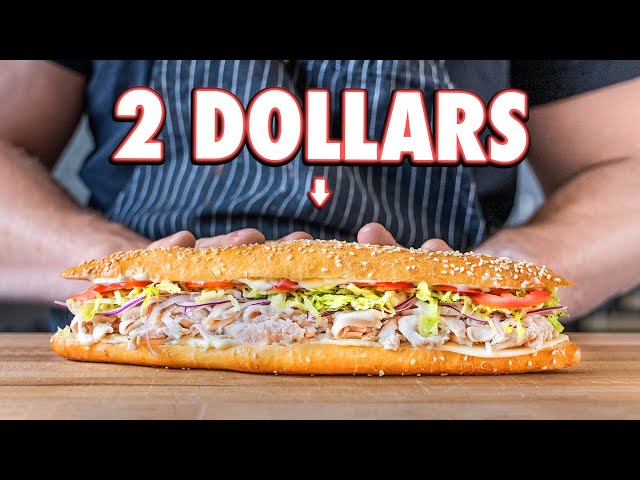 The $2 Sub Sandwich | But Cheaper