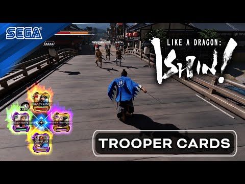 Like a Dragon: Ishin! | Trooper Cards Overview