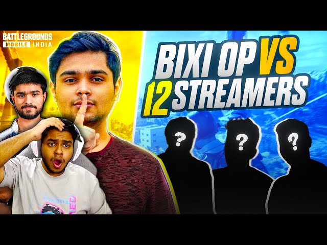 BIXI OP vs LOLZZZ Gaming GONE WRONG Streamer vs YouTuber Battle | BEST Moments in BGMI