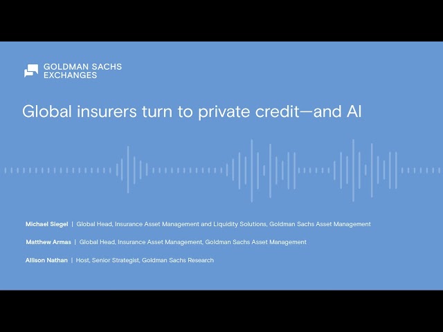 Global insurers turn to private credit — and AI
