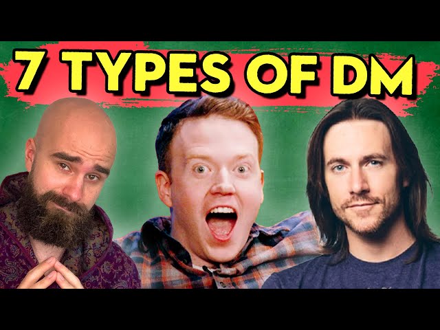The 7 Types of DM in D&D