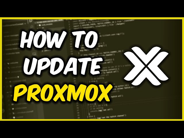 How to Update Proxmox VE (No subscription required)