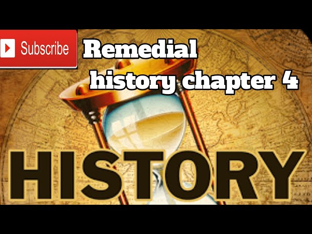 Remedial history chapter 4||the gonderian period