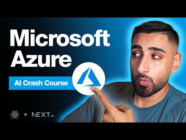 The ULTIMATE Microsoft Azure AI Crash Course for Beginners (Top 4 AI Azure Services with Next.js)