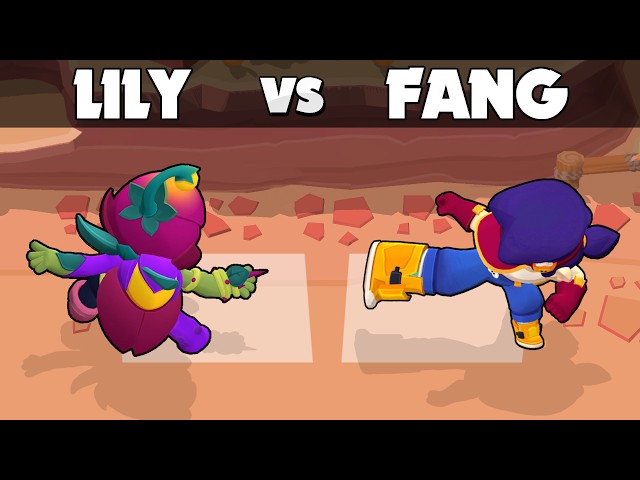 LILY vs FANG ⭐ Brawl Stars