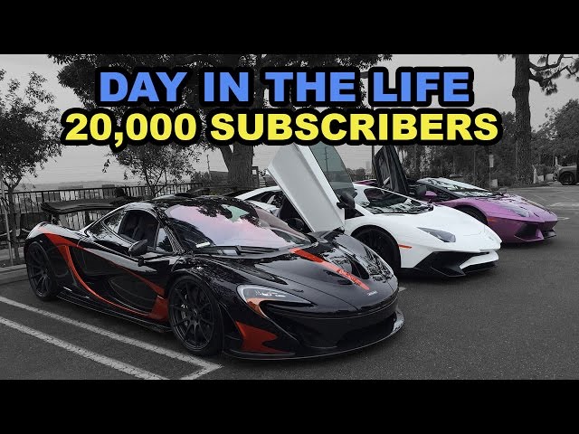 Day in the life -  THIS is how I celebrate 20,000 subscribers!!