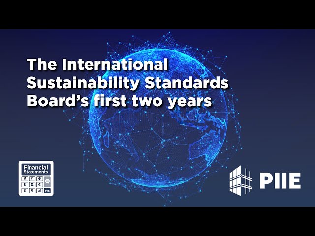 The International Sustainability Standards Board's first two years