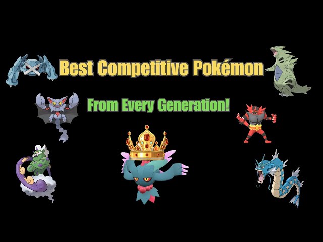 The BEST Competitive Pokémon From EVERY Generation!