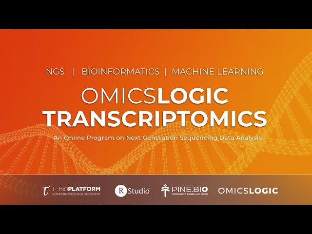 OmicsLogic Transcriptomics 2020 - join this online program to learn about RNA-seq