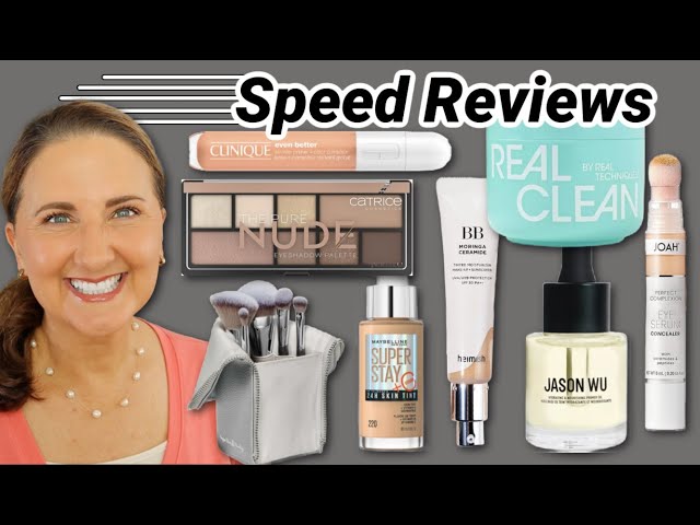 Beauty Speed Reviews for Over 50 / 40+ Products 😳